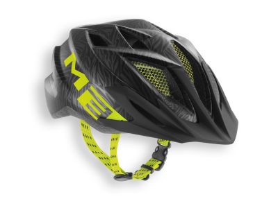 MET CRACKERJACK helmet, black/green