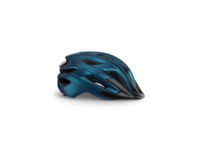 MET CROSSOVER helmet, blue metallic