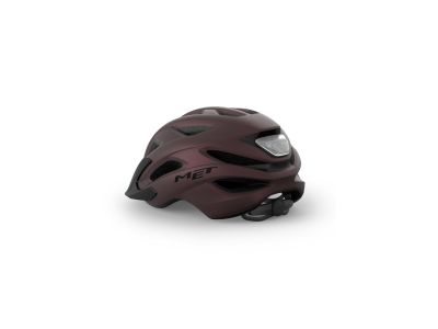 MET CROSSOVER helmet, M, burgundy