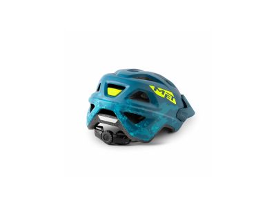 MET ELDAR MIPS helmet, camo petrol/blue
