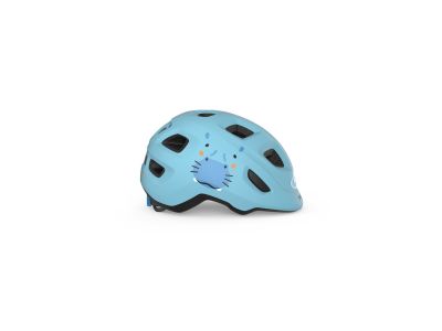 MET HOORAY children&amp;#39;s helmet, pale blue/hippo