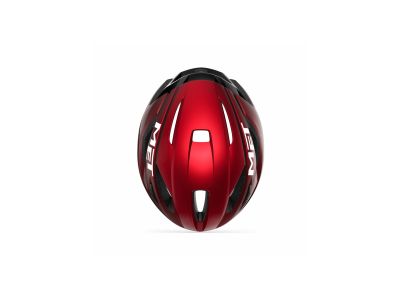 Kask MET STRALE, S, czerwony metalik