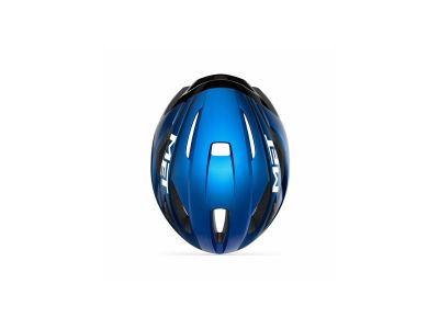 MET STRALE helmet, blue metallic