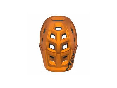 MET TERRANOVA helmet, orange titanium metallic