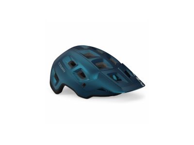 MET TERRANOVA helmet, L, teal blue/black metallic