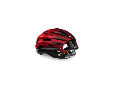MET TRENTA MIPS helmet, black/red metallic