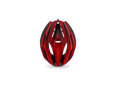 MET TRENTA MIPS helmet, black/red metallic