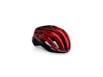 MET TRENTA MIPS helmet, black/red metallic