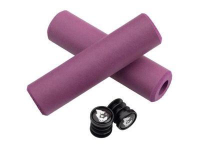 Wolf Tooth FATPAW grips, purple