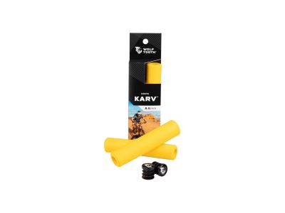 Wolf Tooth KARV grips, yellow