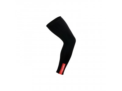 Ocieplacze na nogi Castelli THERMOFLEX, czarno-czerwone