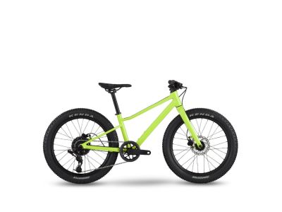 Bicicleta pentru copii BMC Twostroke AL ​​​​20, verde otravă/negru