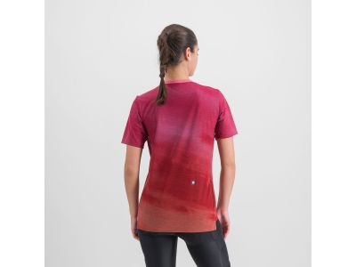 Sportful FLOW GIARA Damen-T-Shirt, cayenna red pink