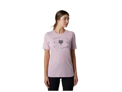 Damska koszulka rowerowa Fox Ranger Dr Veni, różowa