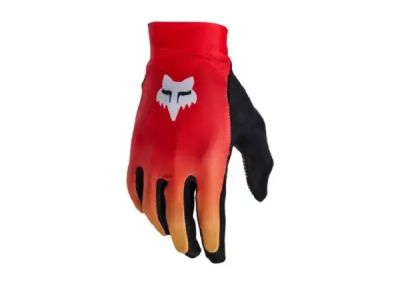 Fox Flexair Race gloves, fluorescent red