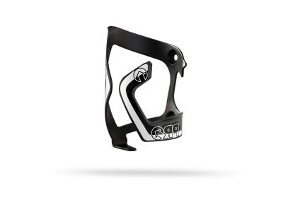 PRO AL SIDE bottle cage with side selection, right, black/white