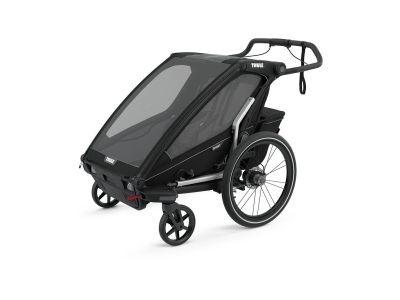 Thule Chariot Sport double Kinderfahrradwagen, schwarz