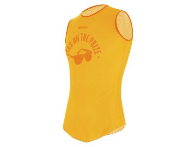 Santini UCI EYES DESIGN tričko, oranžová