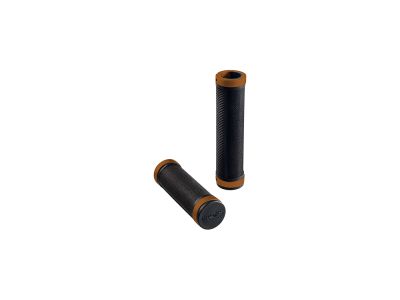 Brooks Cambium Rubber grips, 130/130 mm, black/orange