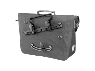 ORTLIEB Commuter-Bag Two Urban taška na nosič, 20 l, QL2.1, sivá
