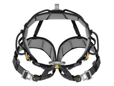 Petzl FALCON 1 adjustable harness, black/yellow