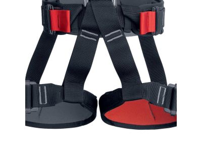 Singing rock TARZAN full body harness, black/red