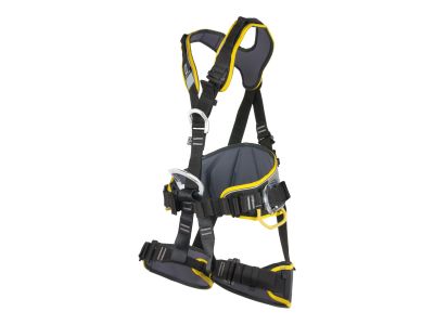 Singing rock PROFI WORKER 3D standard full body harness, grey/yellow