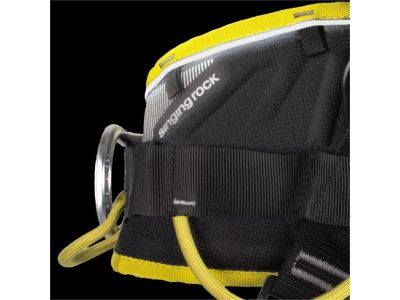 Singing rock SIT WORKER 3D speed seat harness, grey/yellow
