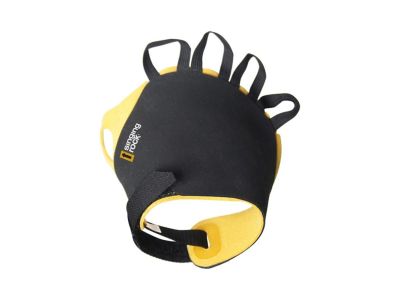 Singing rock CRAGGY gloves, black/yellow