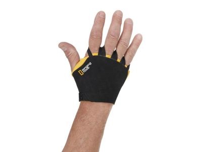 Singing rock CRAGGY gloves, black/yellow