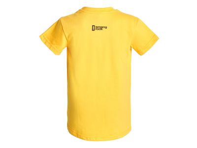 Singing rock MONKEY 140 detské tričko, žltá