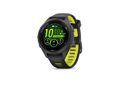 Garmin Forerunner 265 S watch, Black/Amp Yellow
