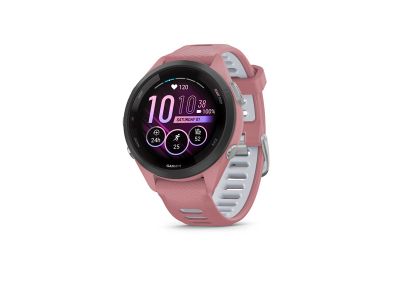 Garmin Forerunner 265 S watch, Light Pink/Whitestone