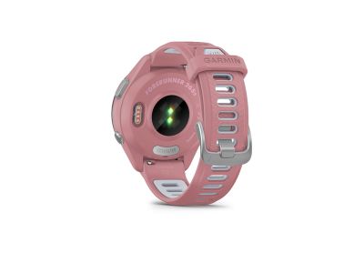 Garmin Forerunner 265 S óra, világos rózsaszín/fehér kő