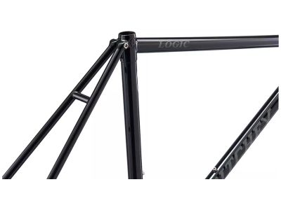Ritchey ROAD LOGIC DISC frame, Black with Gray Logo