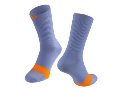 FORCE Noble ponožky, sivá/oranžová