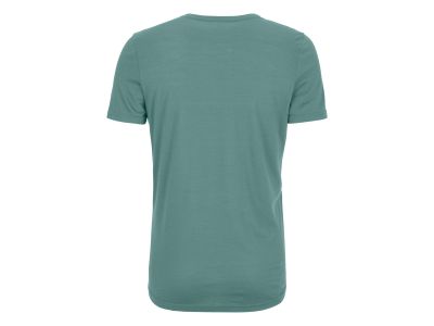 Damska koszulka T-shirt ORTOVOX 120 Cool Tec Clean, w kolorze arktycznej szarości