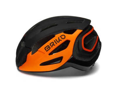 Briko BLAZE Helm, schwarz/orange