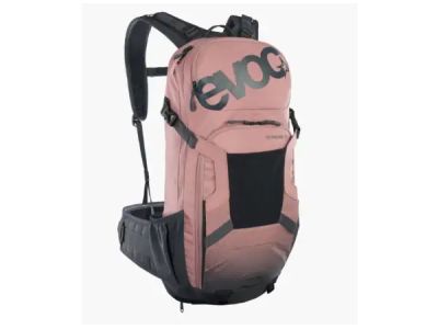 Plecak EVOC FR Enduro 16 l, zgaszony róż/karbonowoszary