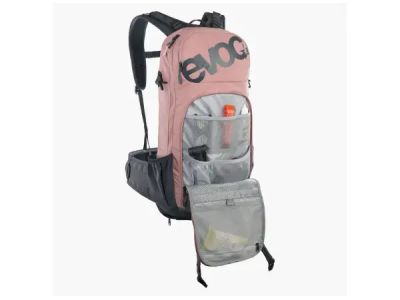 Plecak EVOC FR Enduro 16 l, zgaszony róż/karbonowoszary