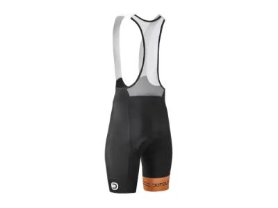 Dotout Team shorts, black/fluo orange