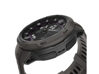 Garmin Instinct Crossover Solar watch, Graphite