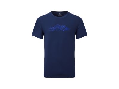 Mountain Equipment Groundup Mountain T-Shirt, mittelalterliches Blau