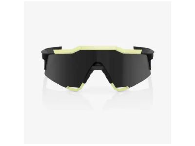 100% Speedcraft szemüveg, lágy tapintatú fény/fekete tükör