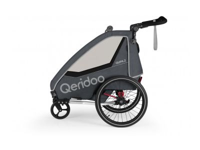 Qeridoo Qupa2 detský vozík, sivá
