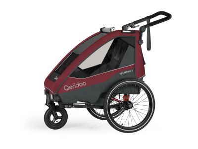 Wózek Qeridoo VSportrex 1, kolor cayenne czerwony