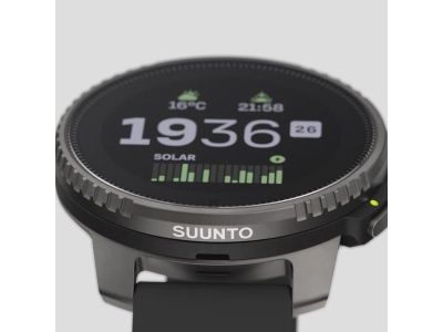 Suunto Vertical Titanium Solar sports watch, black