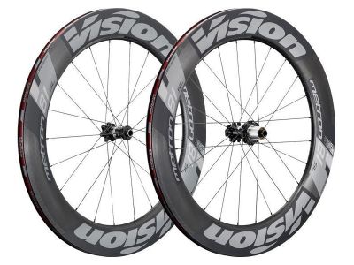 Vision METRON81 SL DB-CL Tub SH11 A9 28&quot; wheel set, disc, tyre, carbon, fixed axle, Shimano HG