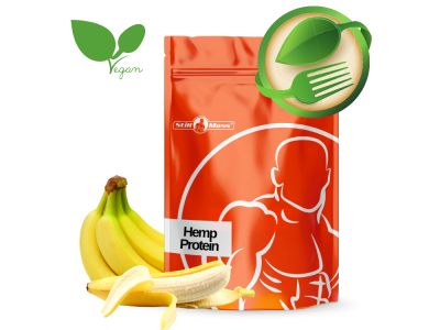 StillMass Hemp protein, 1 kg, banana