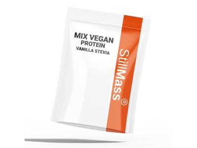 StillMass Mix proteine ​​vegane, 1 kg, stevia de vanilie